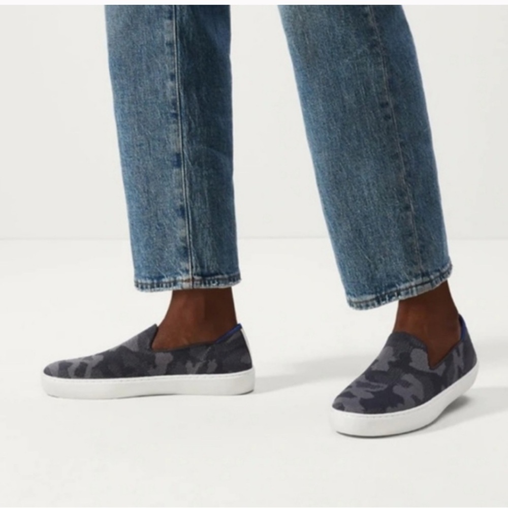Rothy’s Gray Camo Sneaker